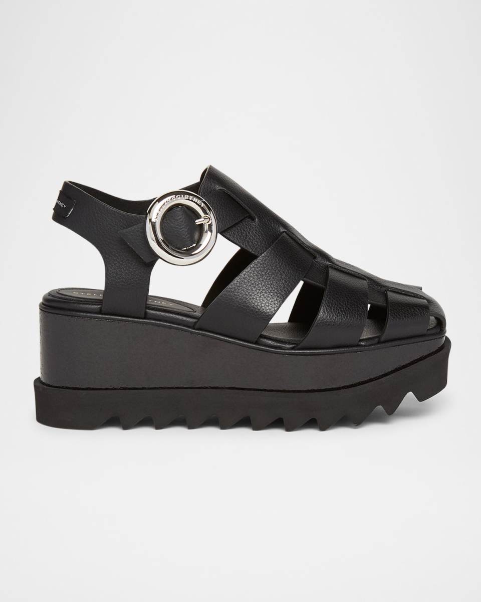 Elyse Vegan Platform Fisherman Sandals